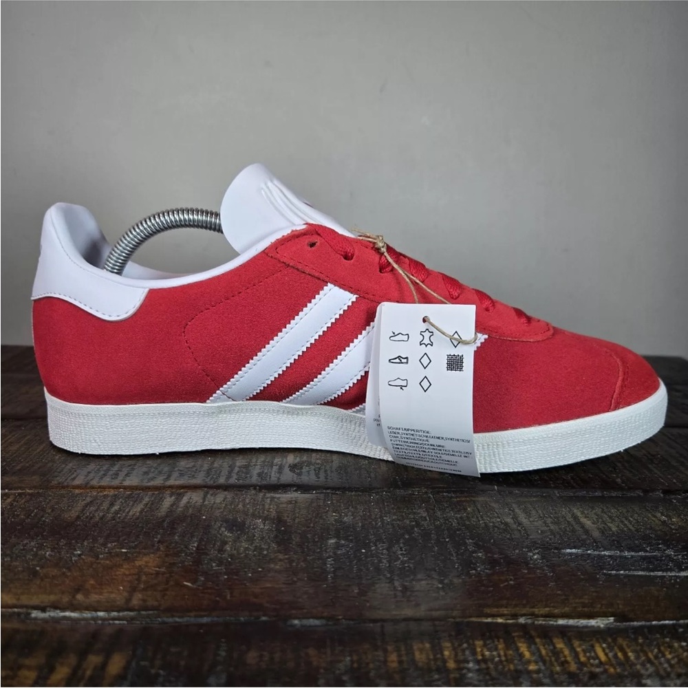 Adidas Originals Gazelle Better Scarlett Cloud White Shoes JI1534 Mens Sz 9.5 - Picture 4 of 5